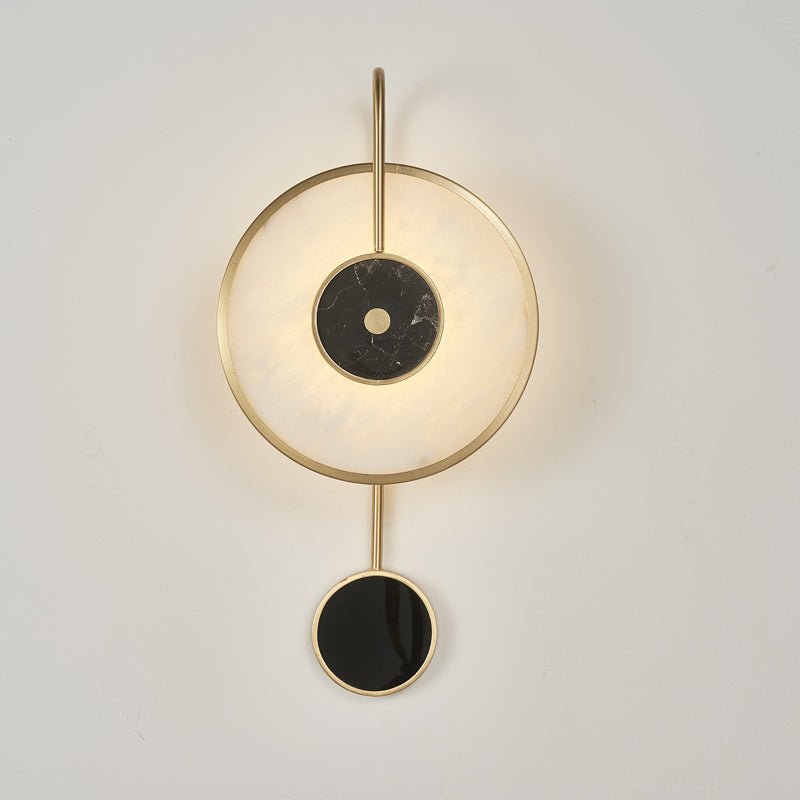 Merdin albasten wandlamp