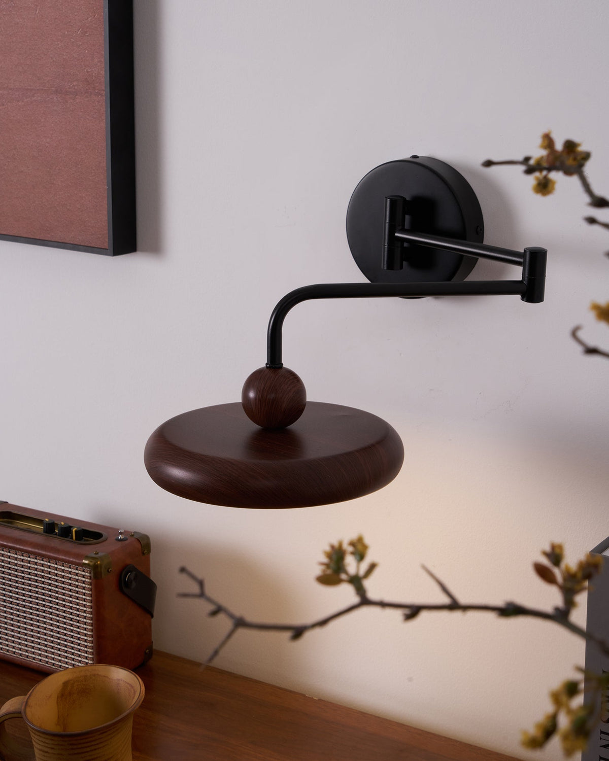 Tavo houten wandlamp