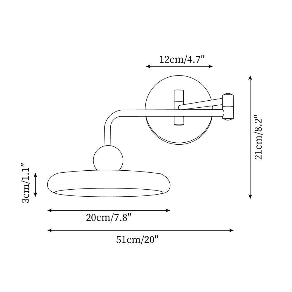 Tavo houten wandlamp