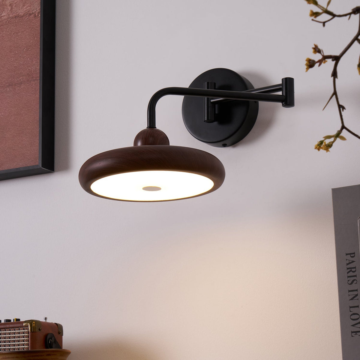 Tavo houten wandlamp