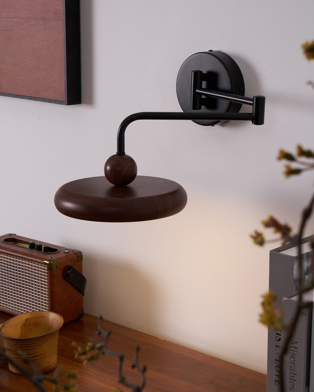 Tavo houten wandlamp