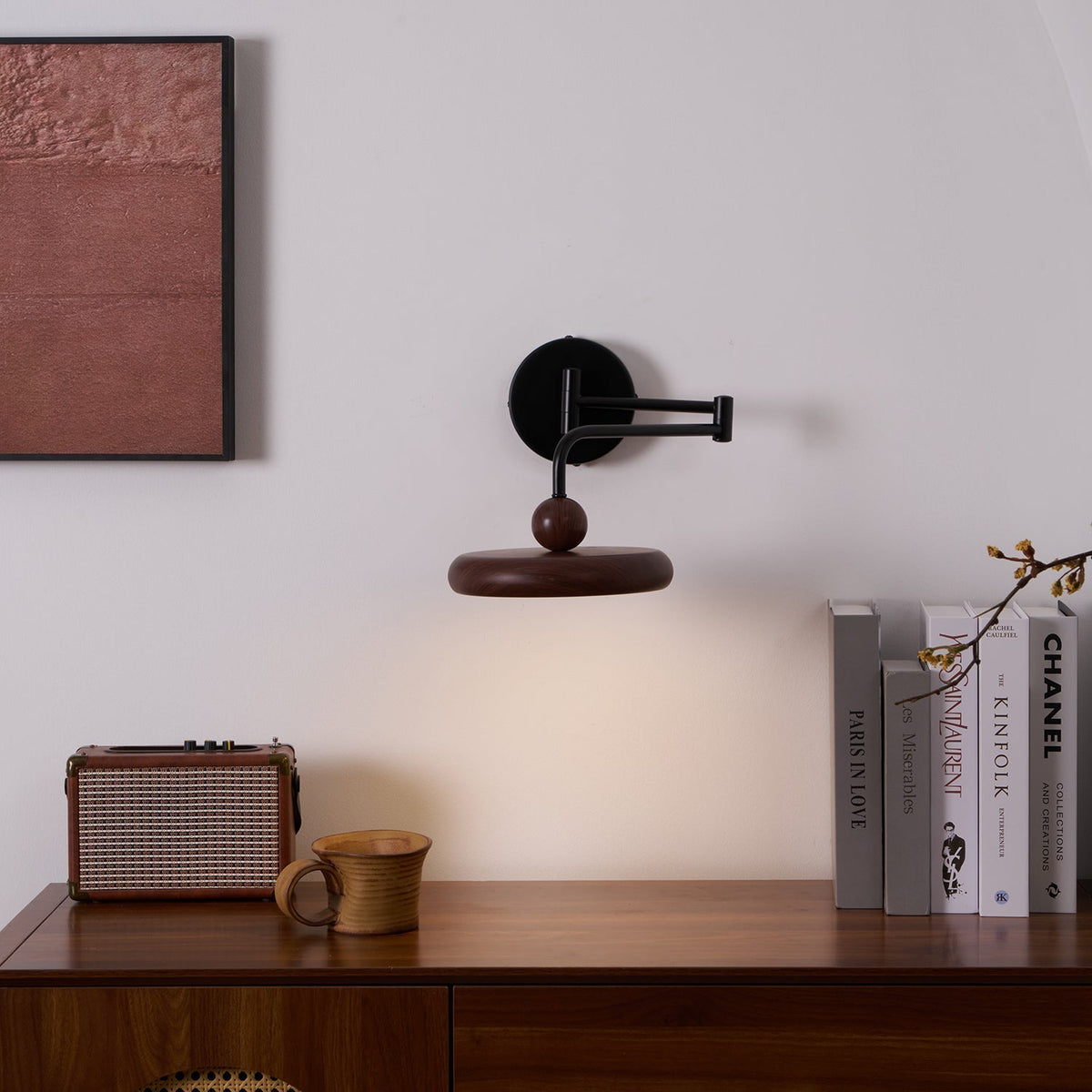 Tavo houten wandlamp