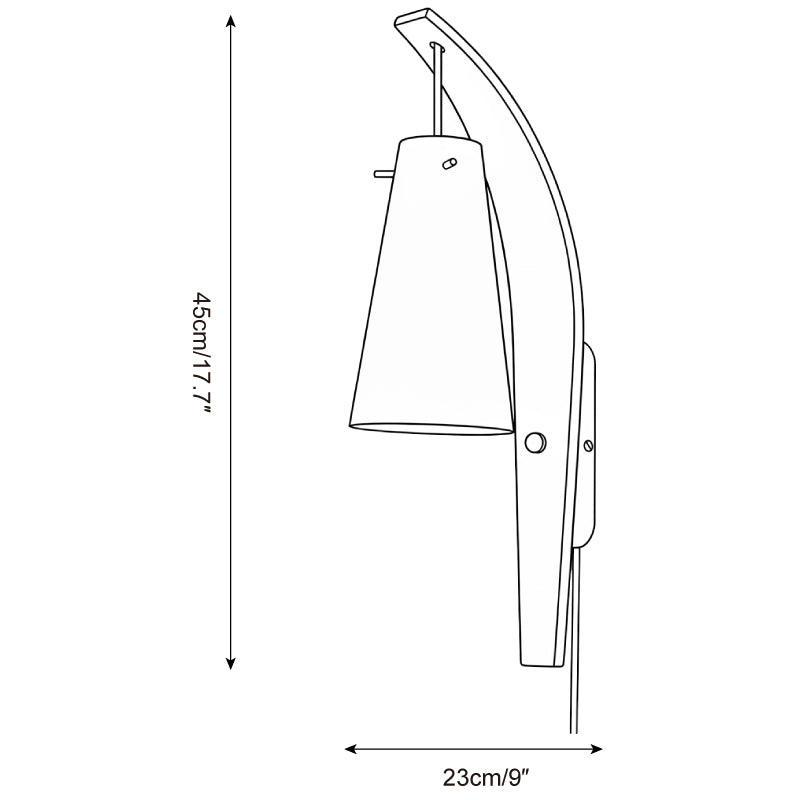 Norenaria wandlamp