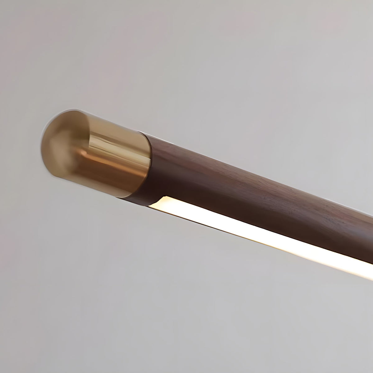 Dash houten hanglamp met lange balkvorm