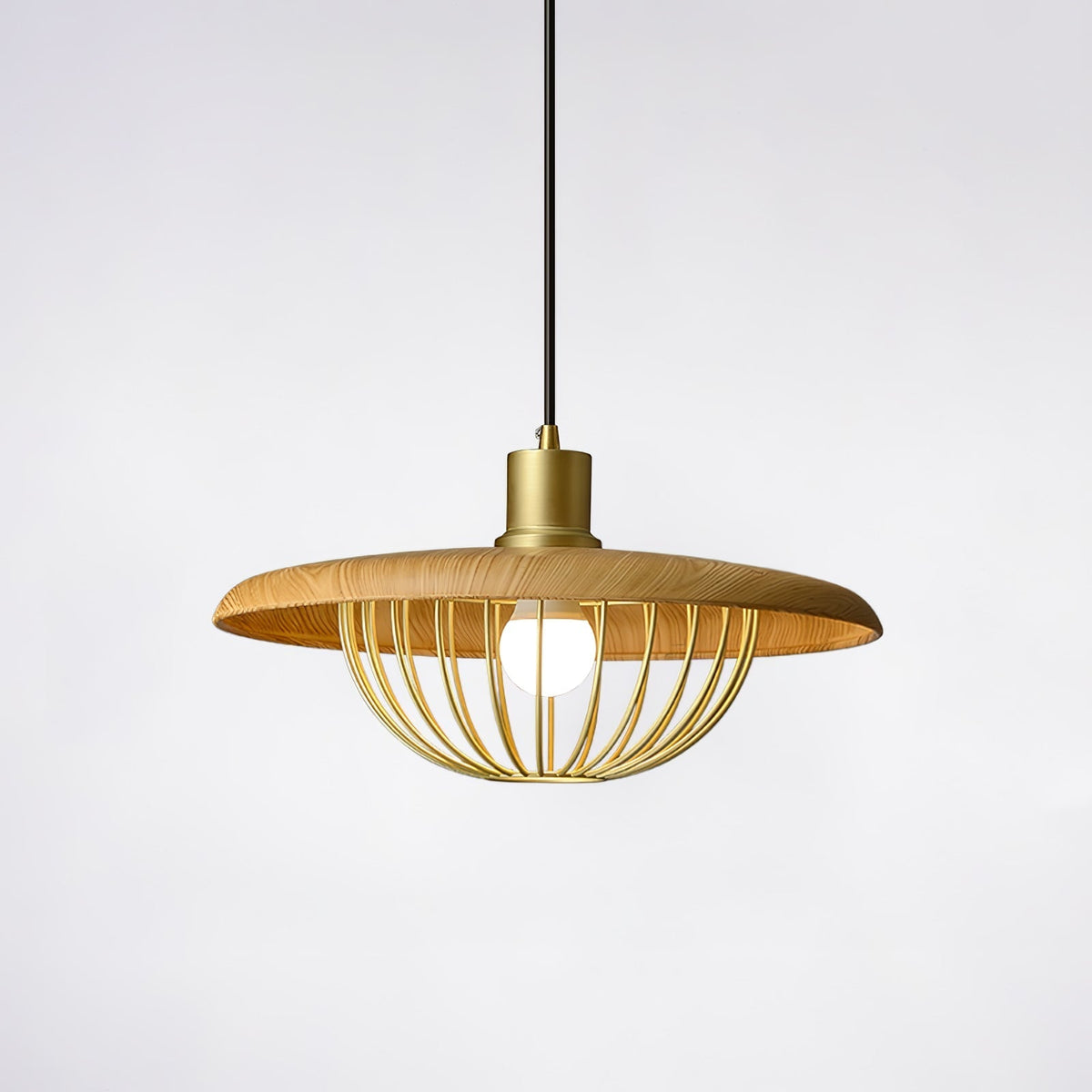 Rinoira Hout Retro Vintage Hanglamp