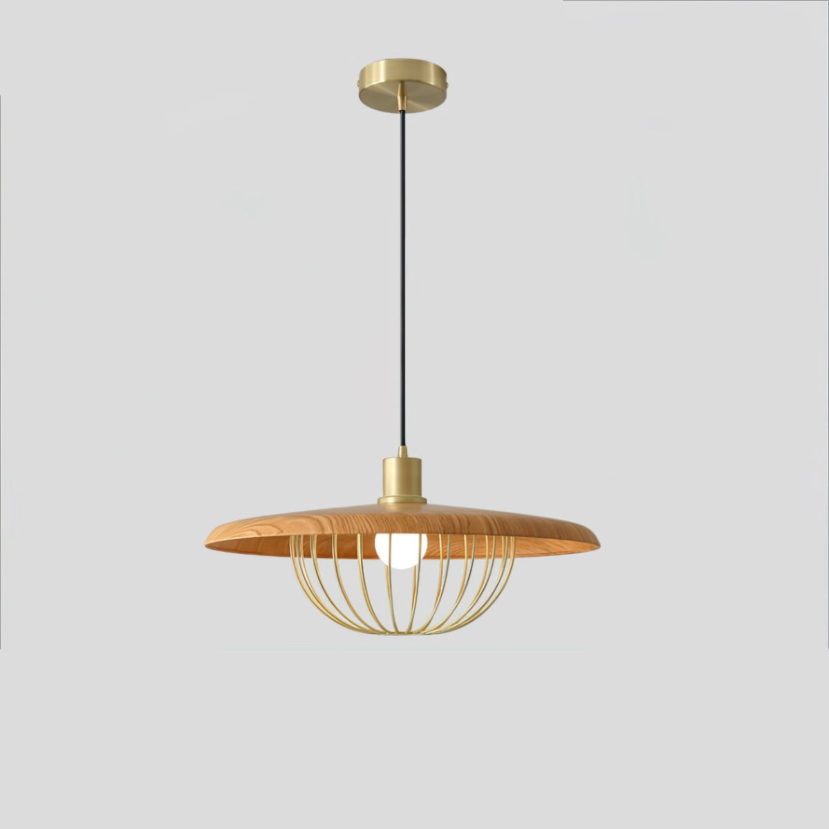 Rinoira Hout Retro Vintage Hanglamp