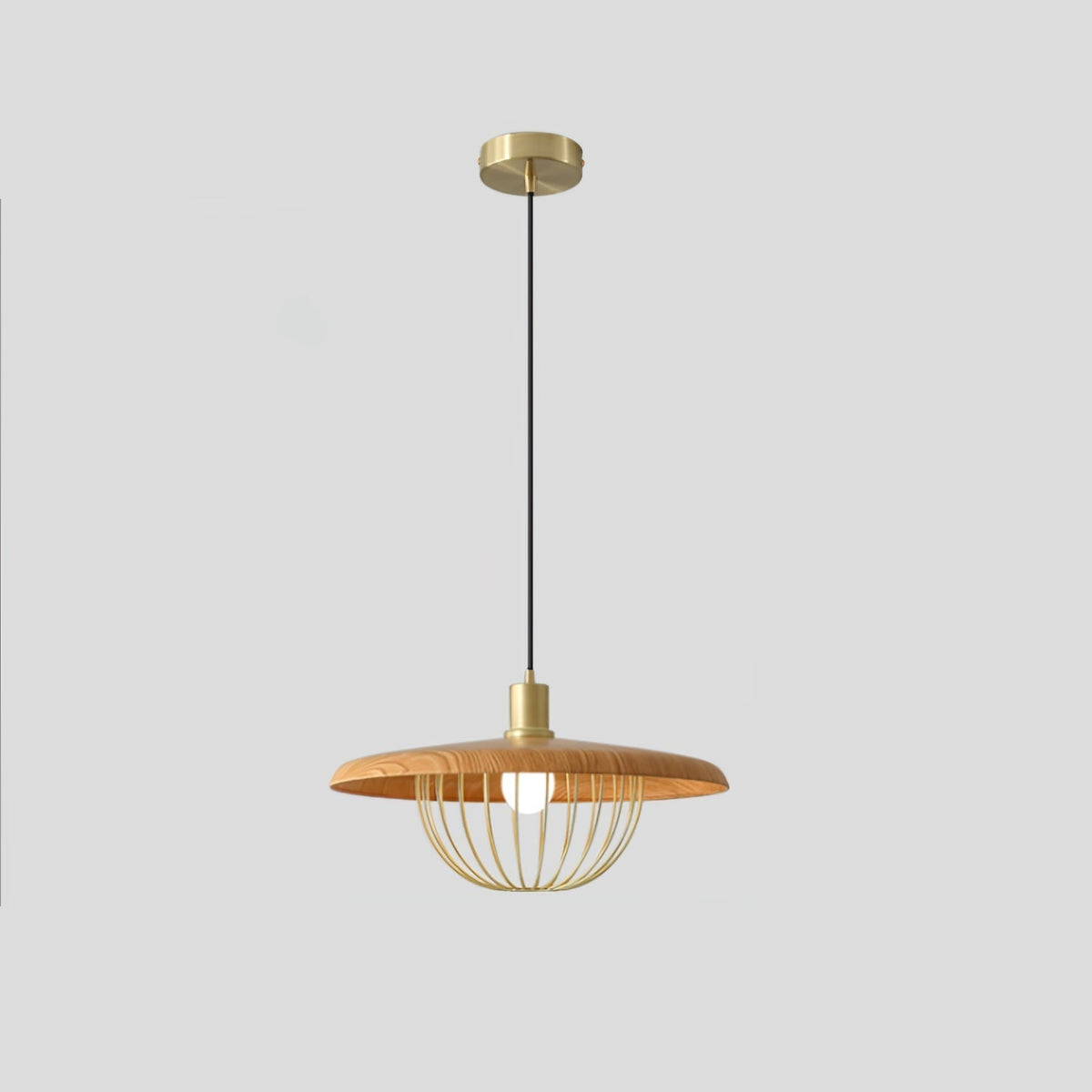 Rinoira Hout Retro Vintage Hanglamp