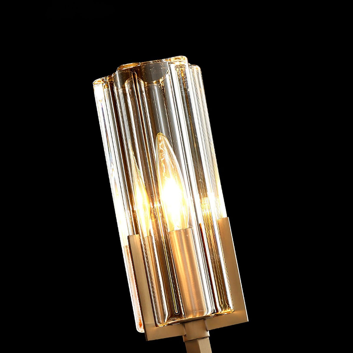 Coen Premium elegantie messing glas wandlamp