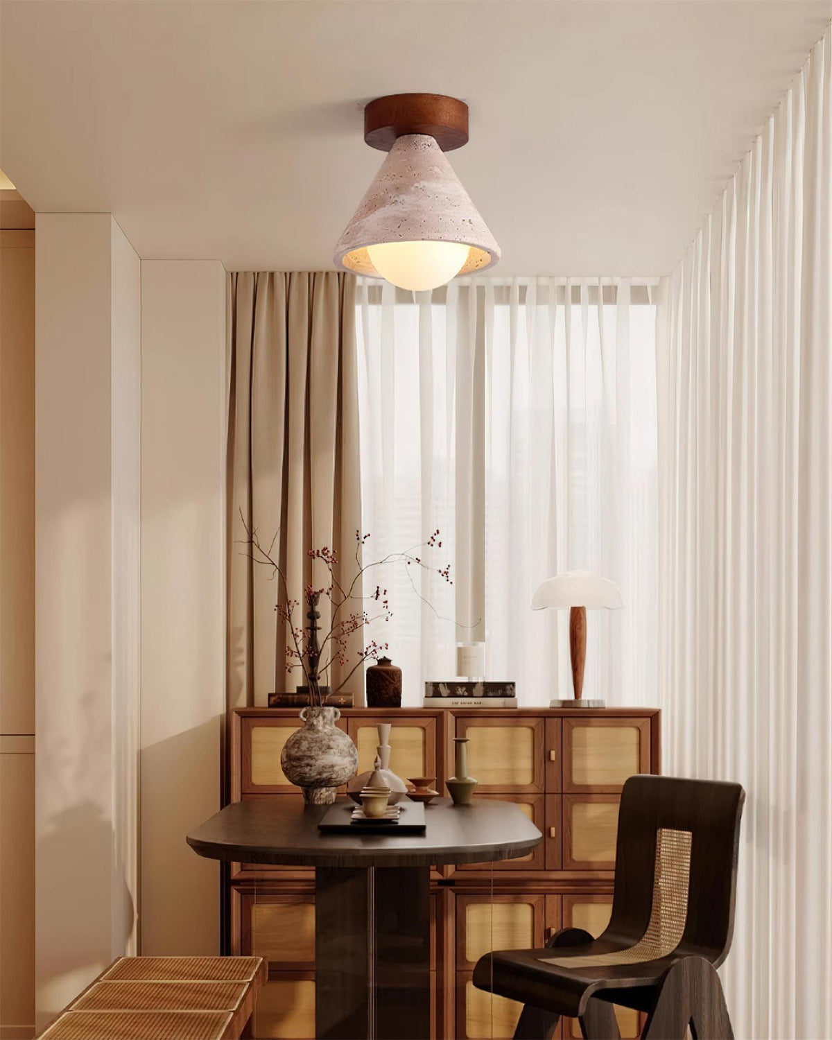 Hudon vlakke plafondlamp