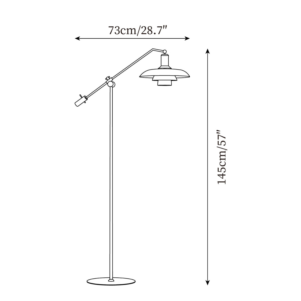 Rivalette vloerlamp
