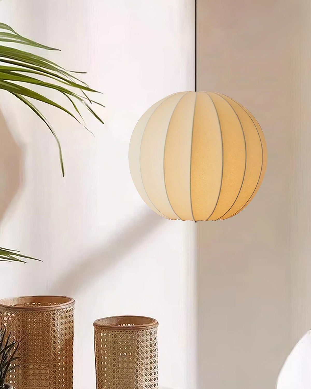 Elaireria zijde Scandinavische hanglamp