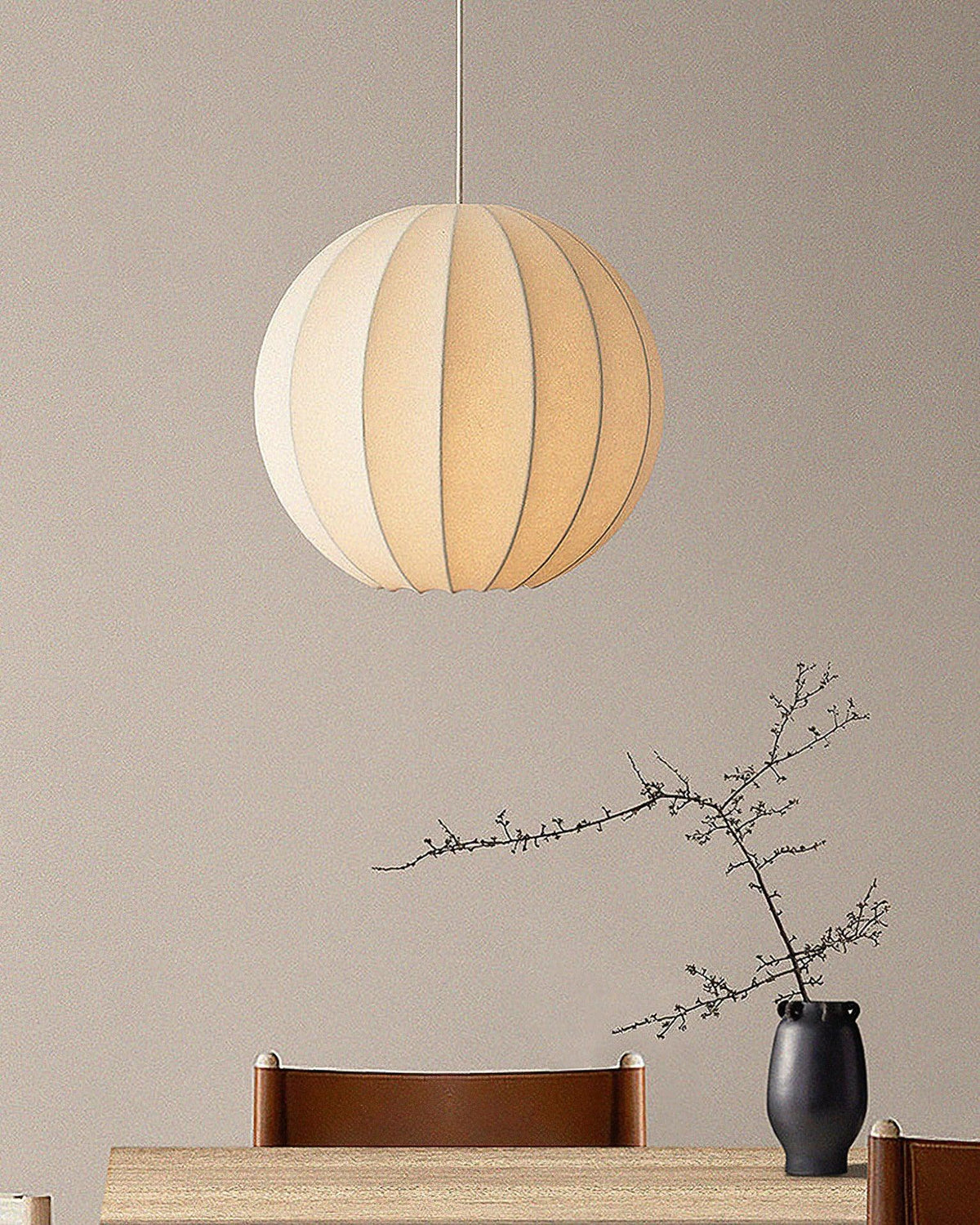 Elaireria zijde Scandinavische hanglamp
