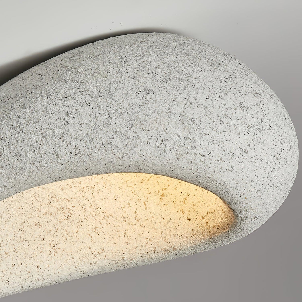 Rivenira plafondlamp met Japanse Wabi-Sabi Maan