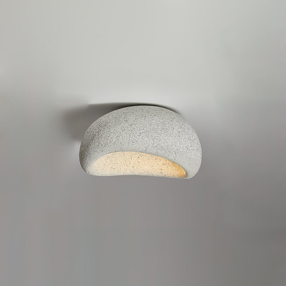 Rivenira plafondlamp met Japanse Wabi-Sabi Maan