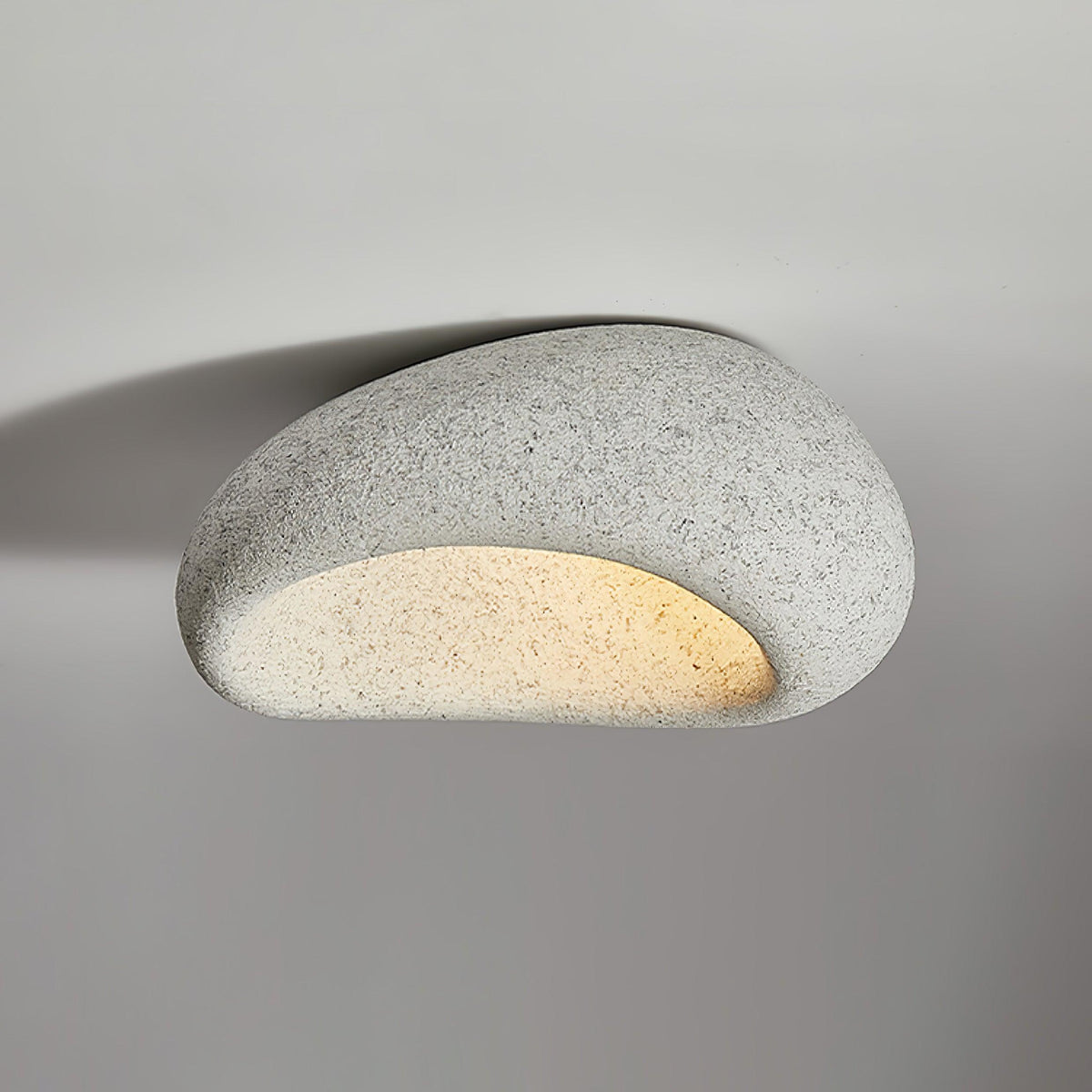 Rivenira plafondlamp met Japanse Wabi-Sabi Maan