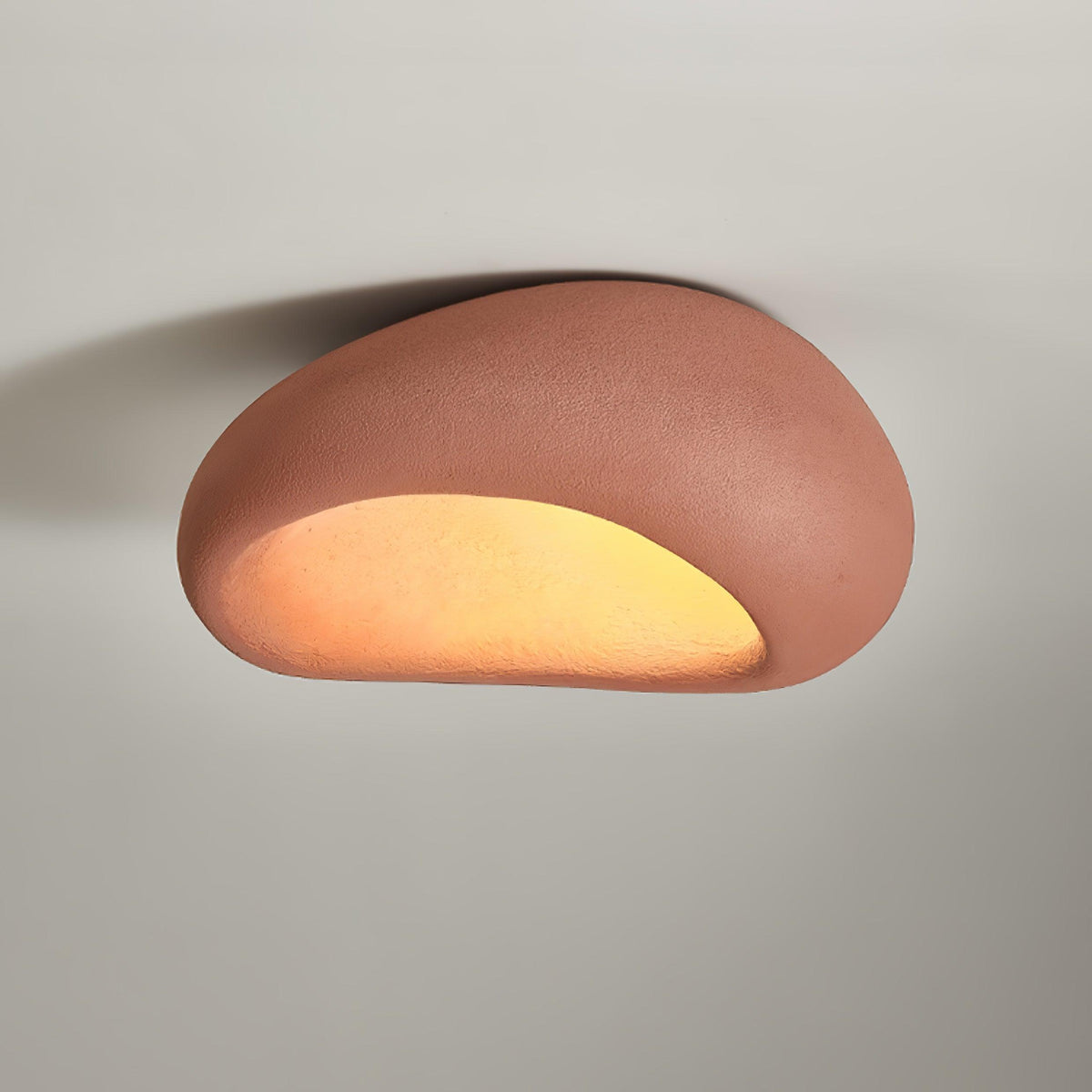 Rivenira plafondlamp met Japanse Wabi-Sabi Maan