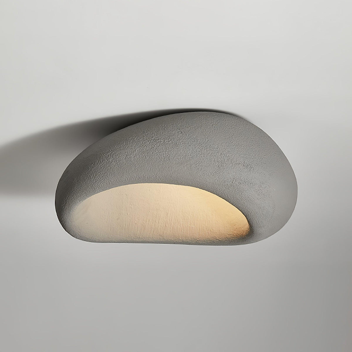 Rivenira plafondlamp met Japanse Wabi-Sabi Maan