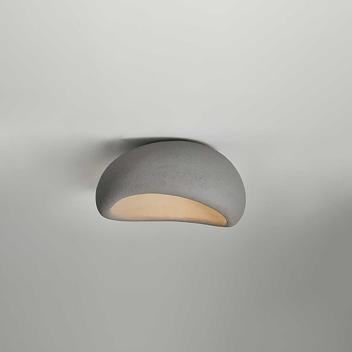 Rivenira plafondlamp met Japanse Wabi-Sabi Maan