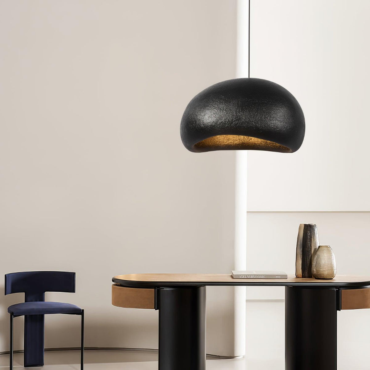 Hanglamp kiezelvormige-Inspireerde organische vorm zachte gloed moderne kunst