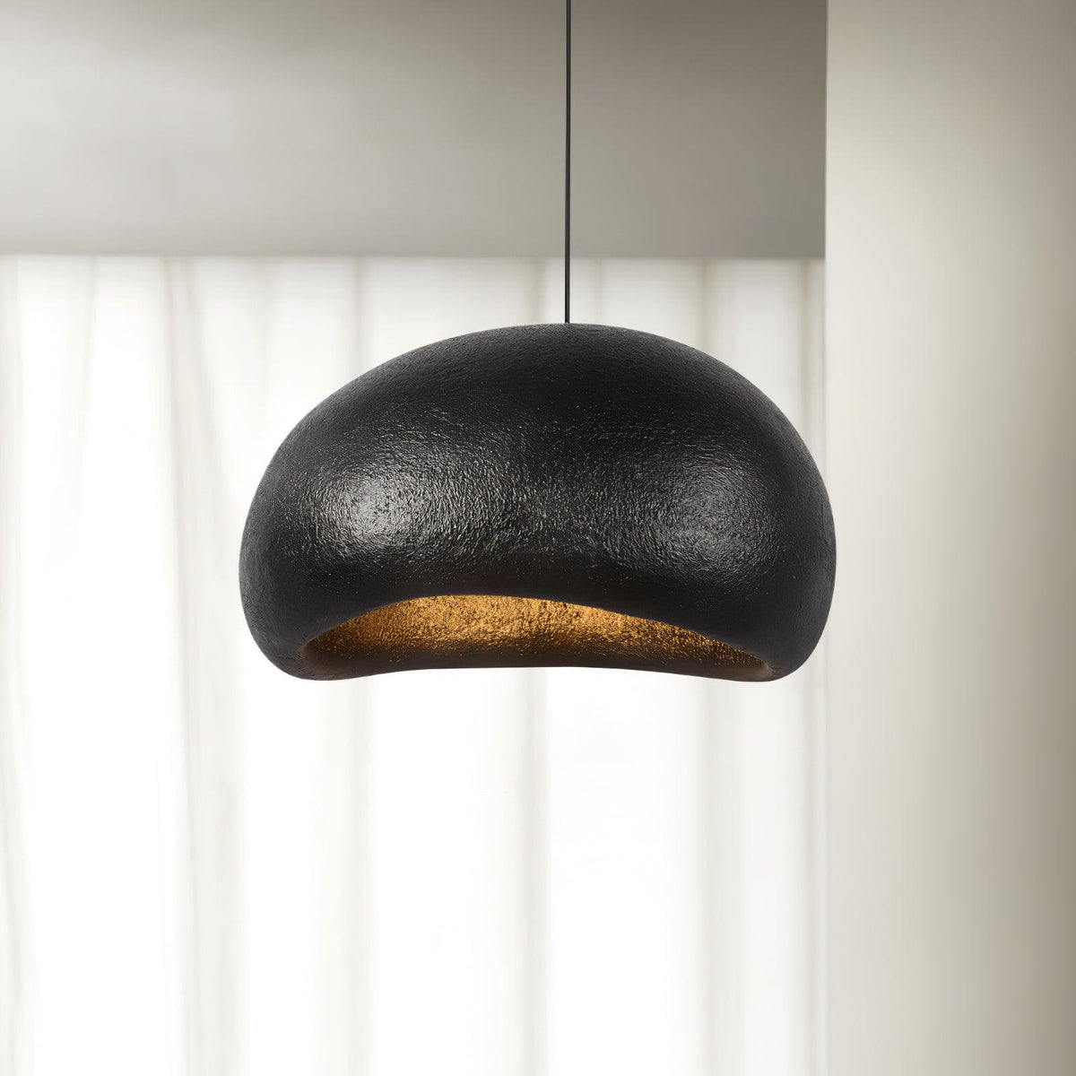 Hanglamp kiezelvormige-Inspireerde organische vorm zachte gloed moderne kunst