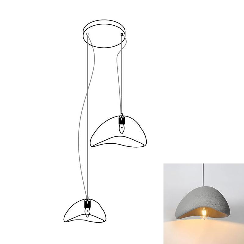 Fentor hanglamp met witte lampenkap minimalistisch