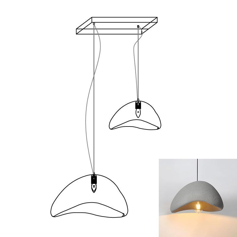 Fentor hanglamp met witte lampenkap minimalistisch
