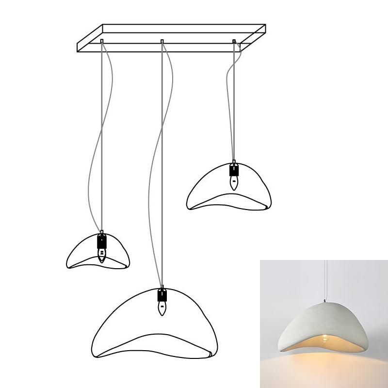 Fentor hanglamp met witte lampenkap minimalistisch