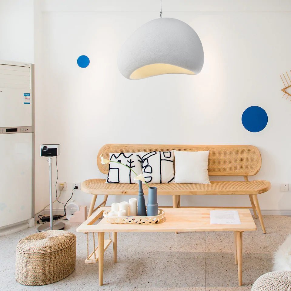 Reloza Moderne minimalistische hanglamp van epoxy-hars composiet