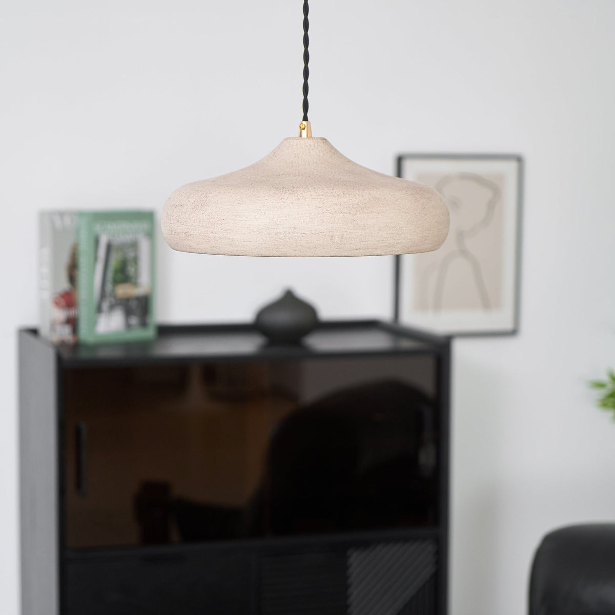 Etalyra Zwart hanglamp