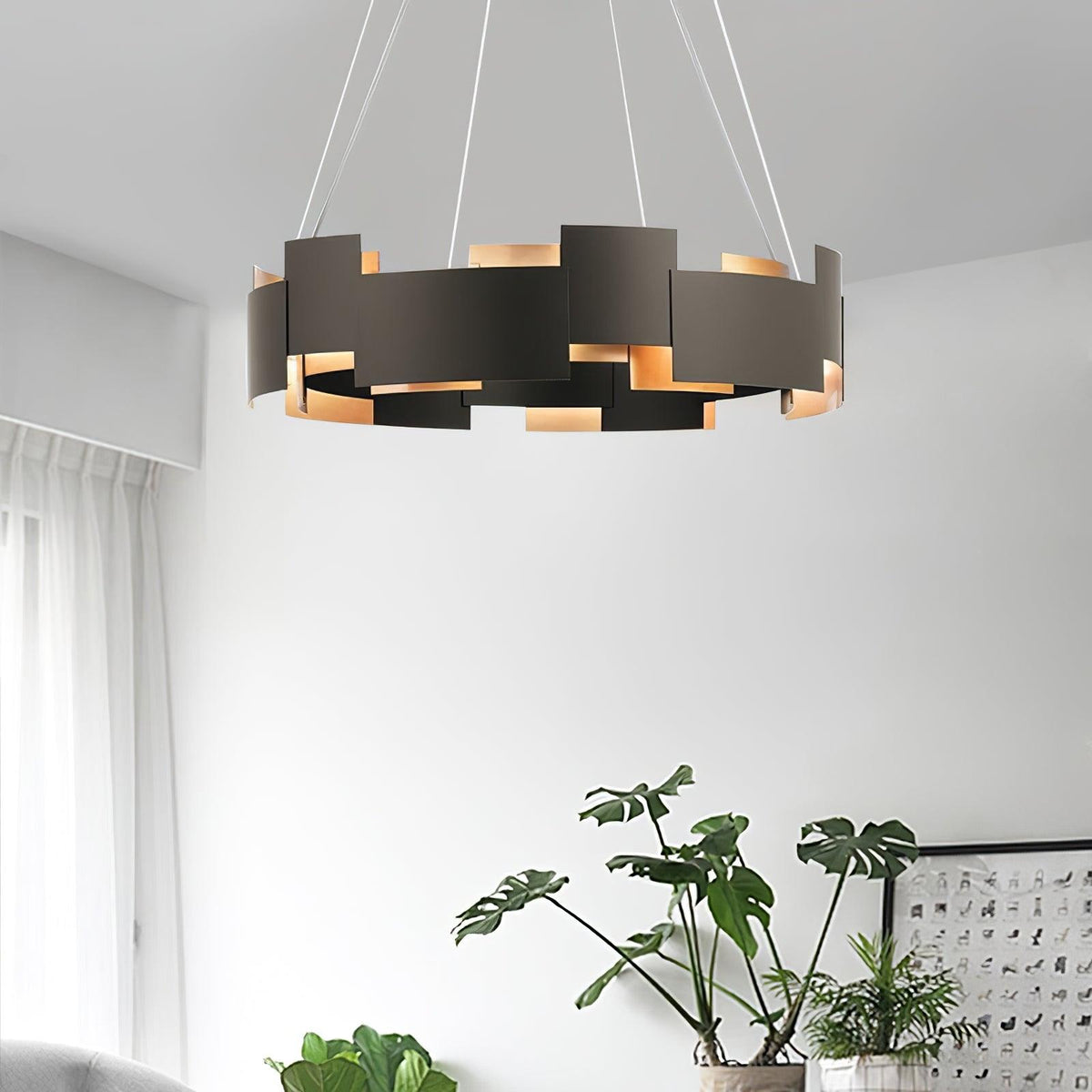 Orelaora Kroonluchter Kichler Ovaal Energiezuinige LED-modules