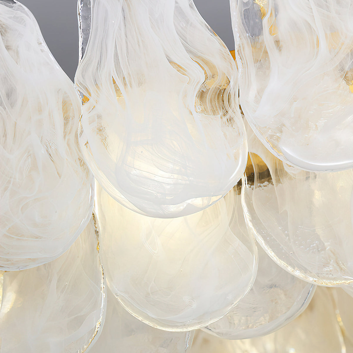 Velorissa Cloud glas Kroonluchter
