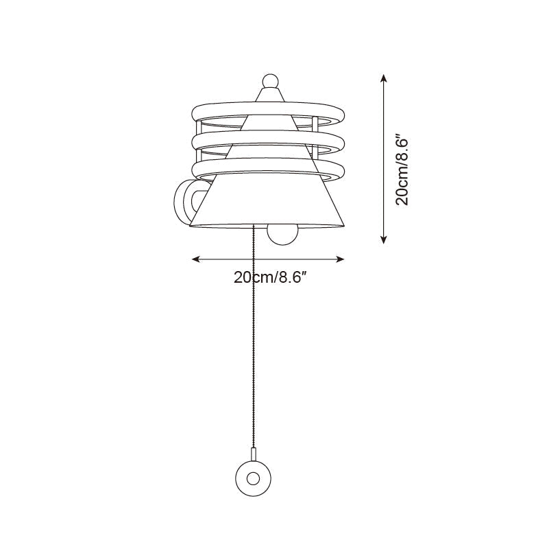 Kit wandlamp