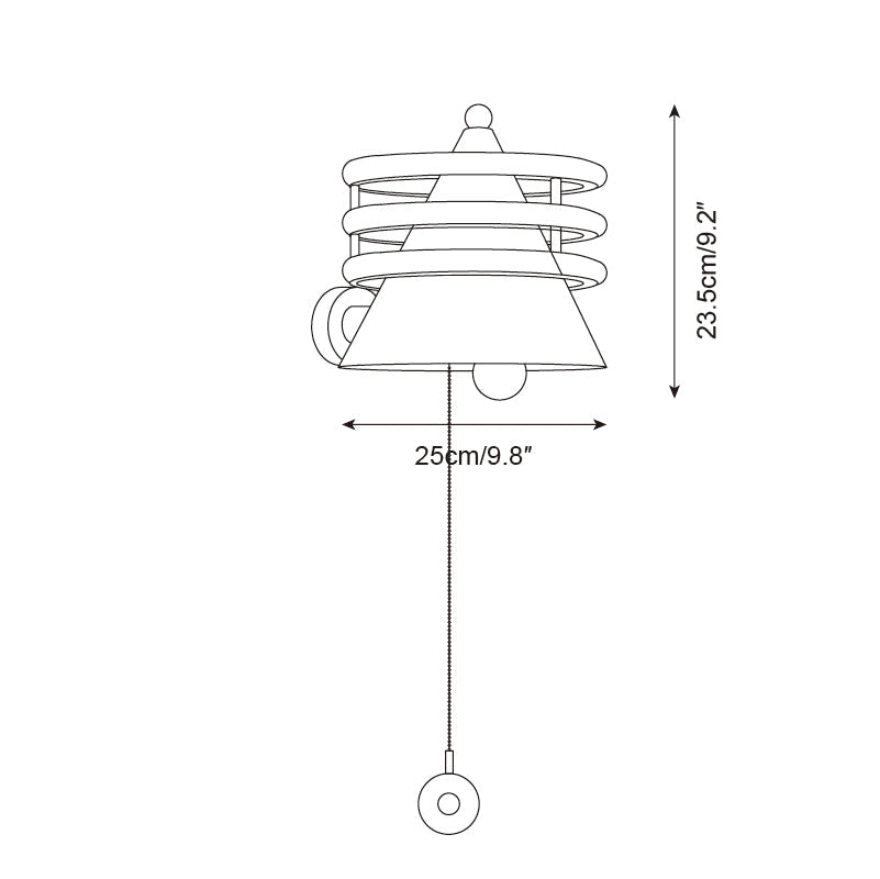 Kit wandlamp
