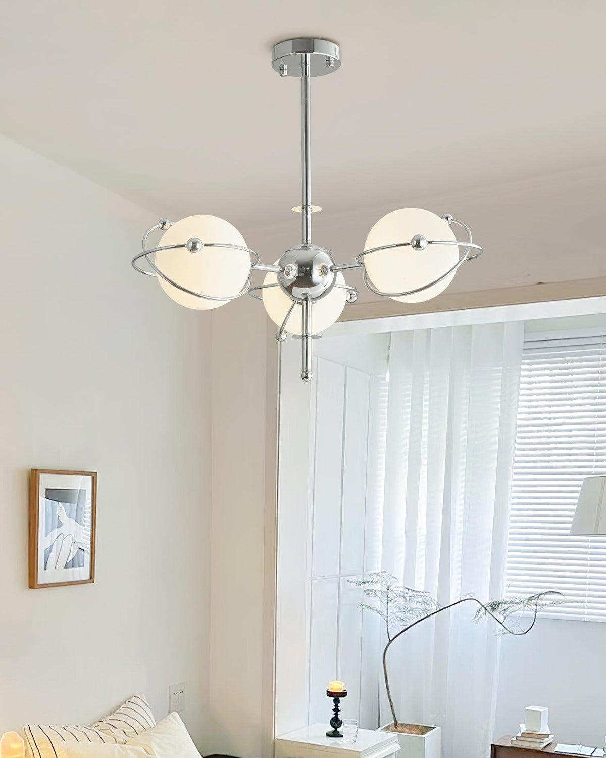 Zomarion Premium Noordse kunst glas kroonluchter