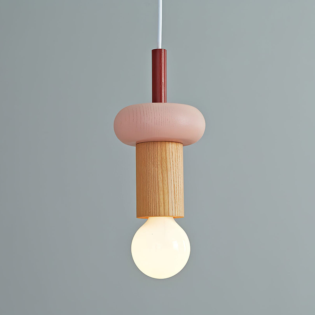 Orelalia hanglamp geel hout speels modern keuken eetkamer