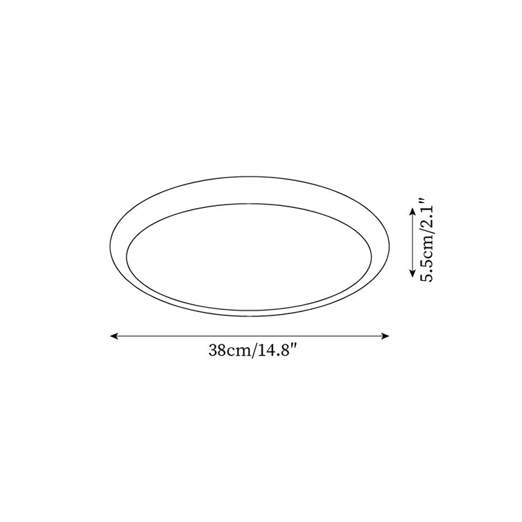 Ciro travertin plafondlamp