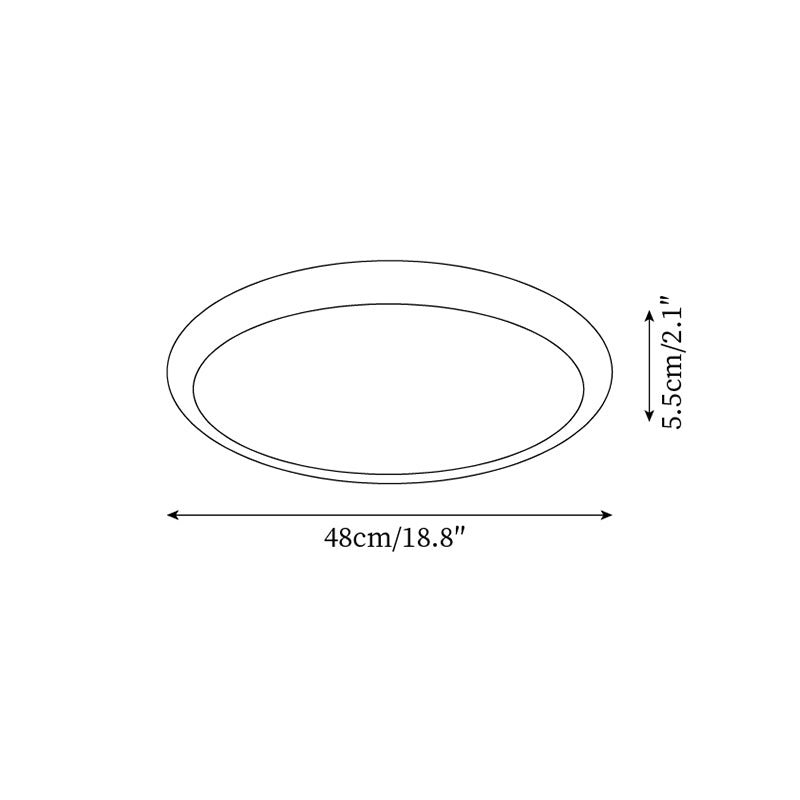 Ciro travertin plafondlamp