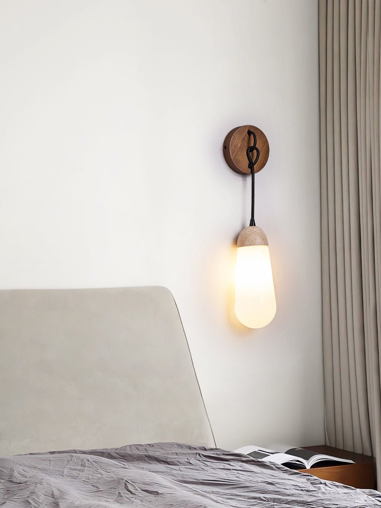 Lysmaro Knot Hearth wandlamp