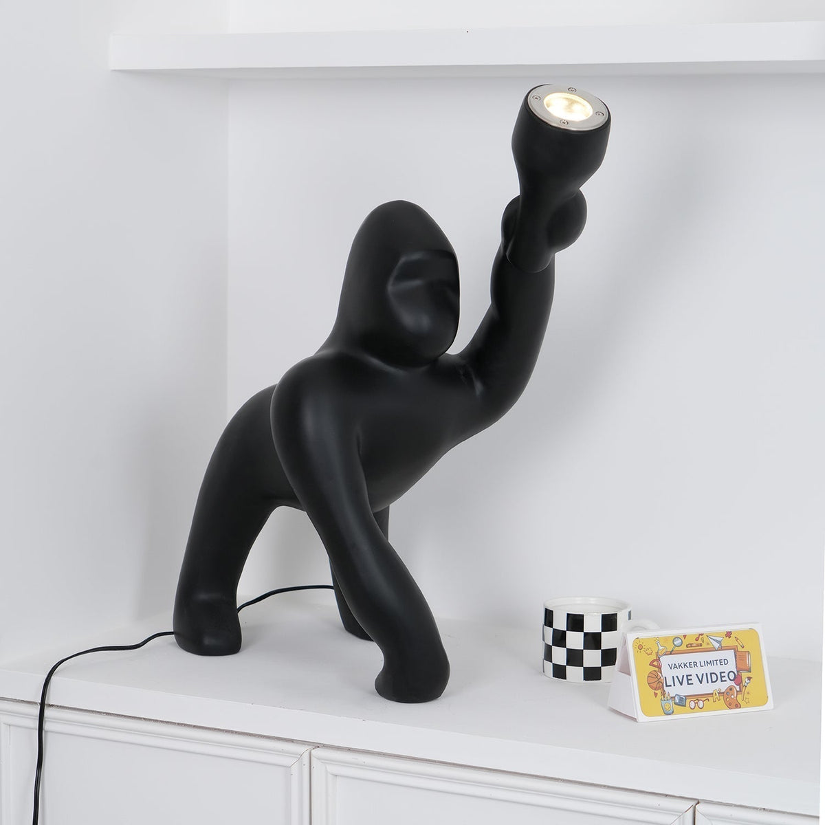 Gorilla vloerlamp