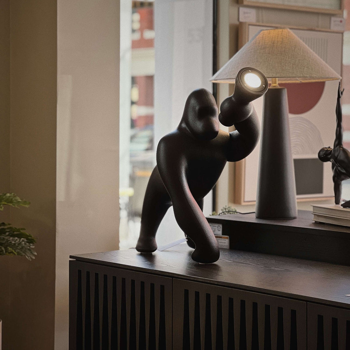Gorilla vloerlamp