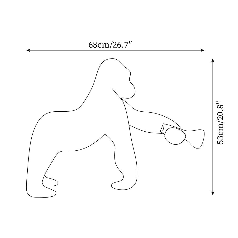 Gorilla vloerlamp