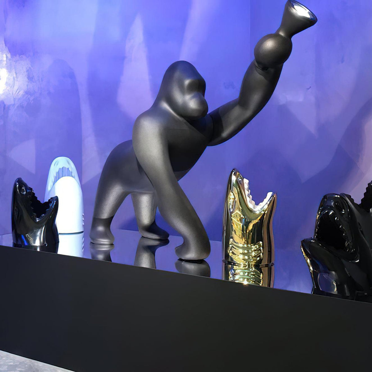 Gorilla vloerlamp