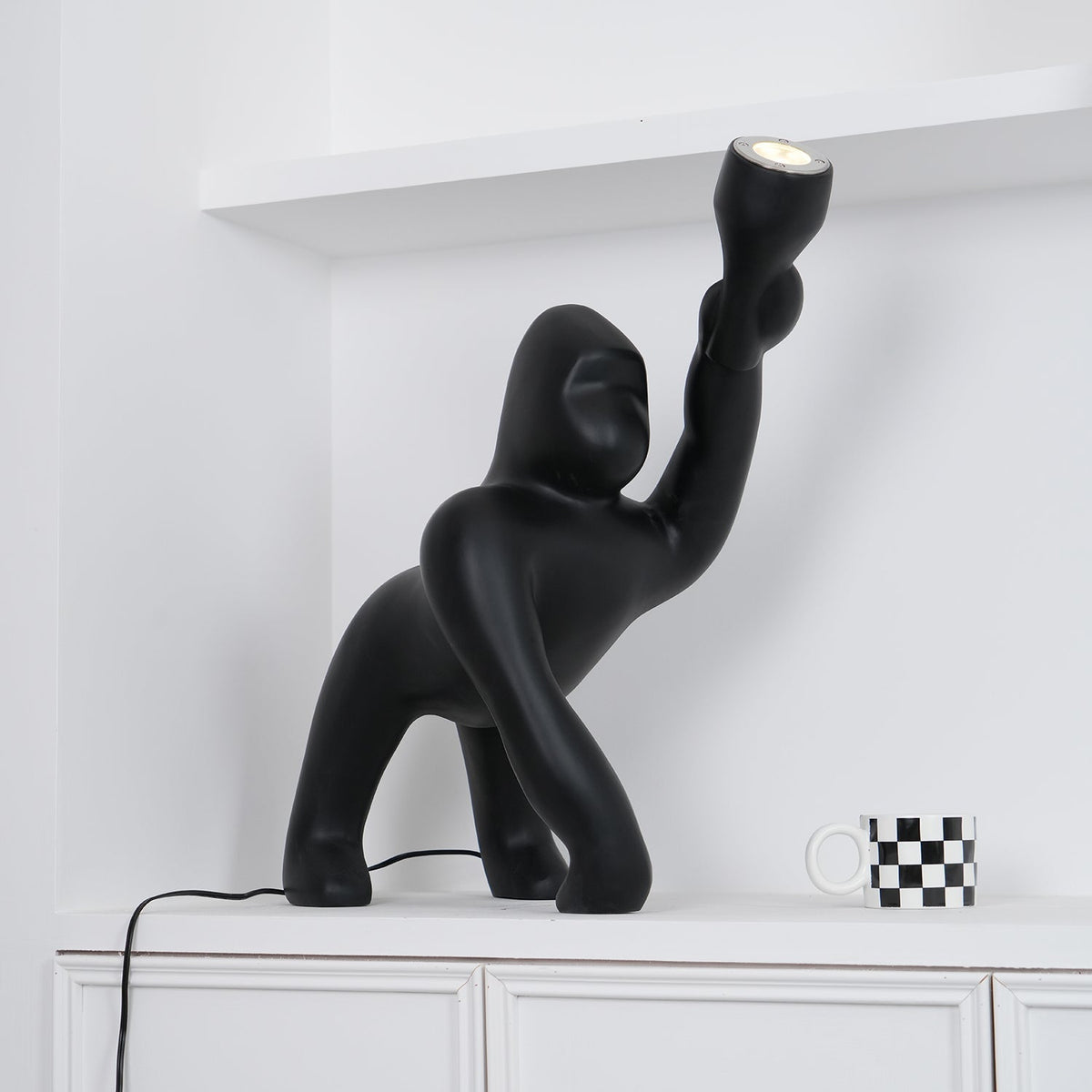 Gorilla vloerlamp