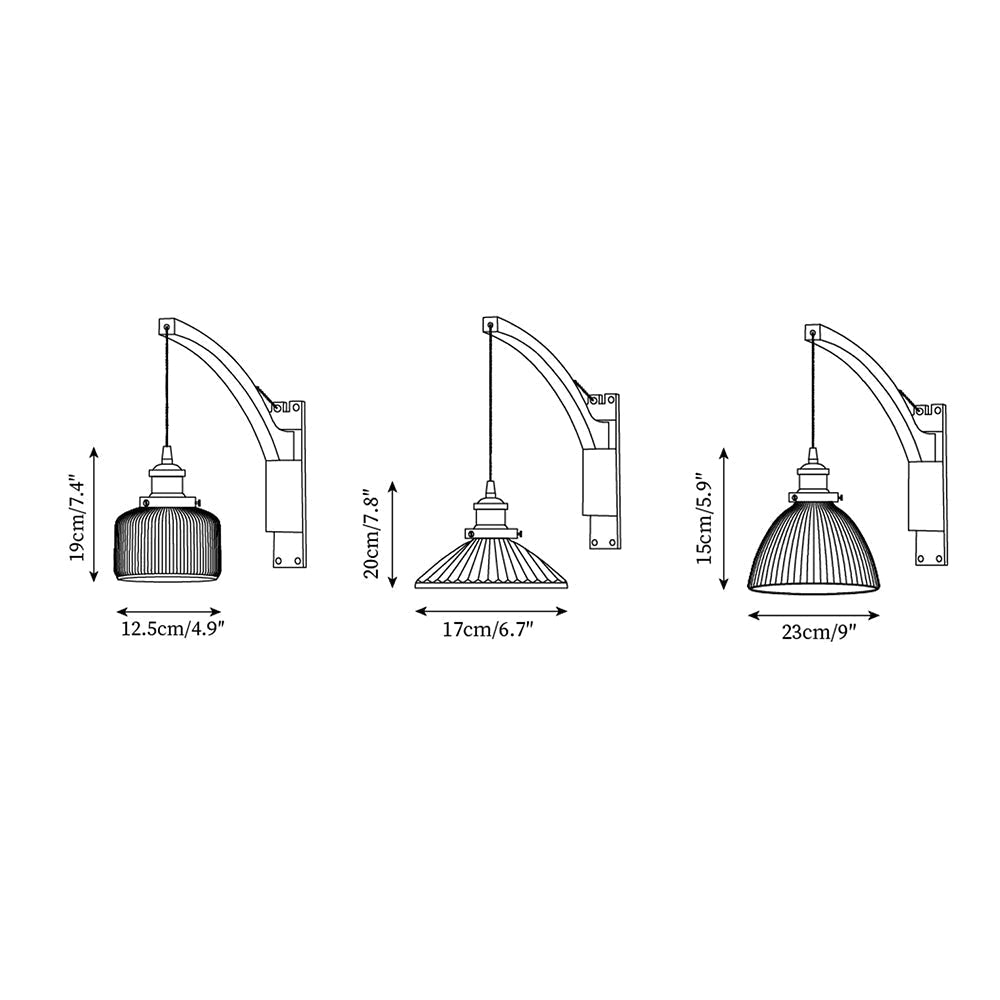Teriiraria wandlamp