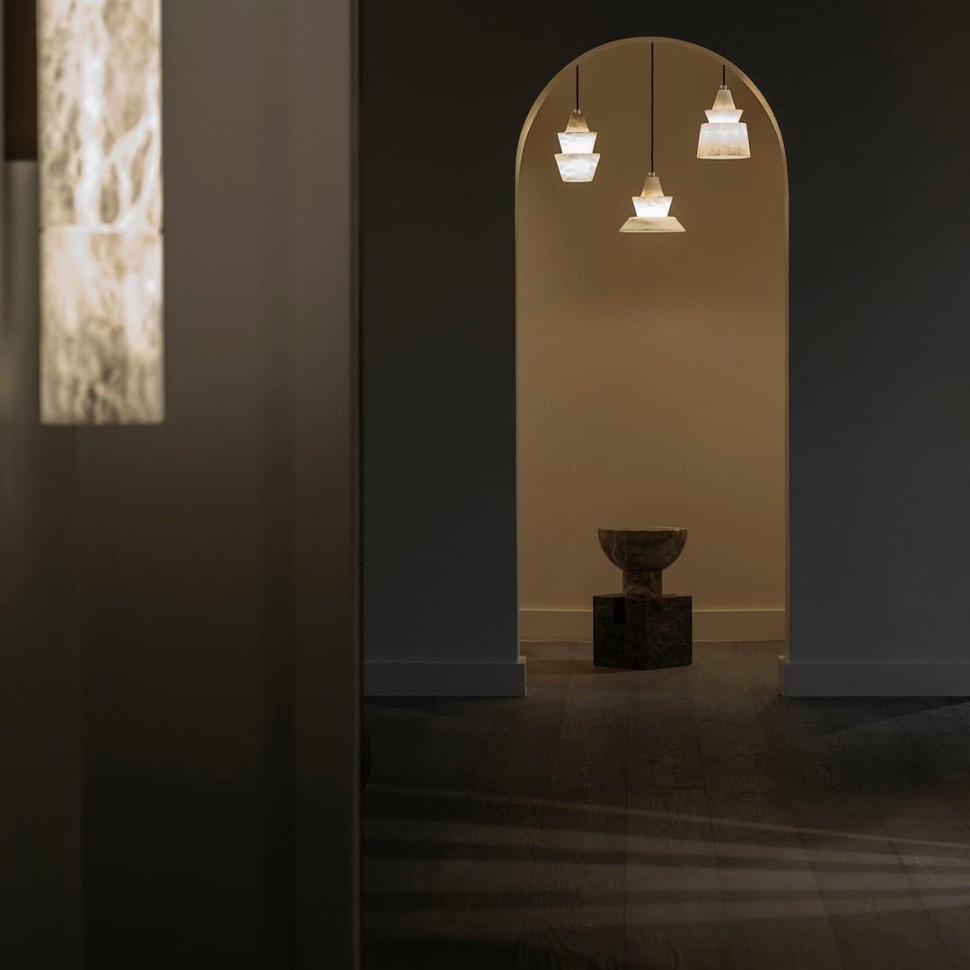 Evo hanglamp in albast
