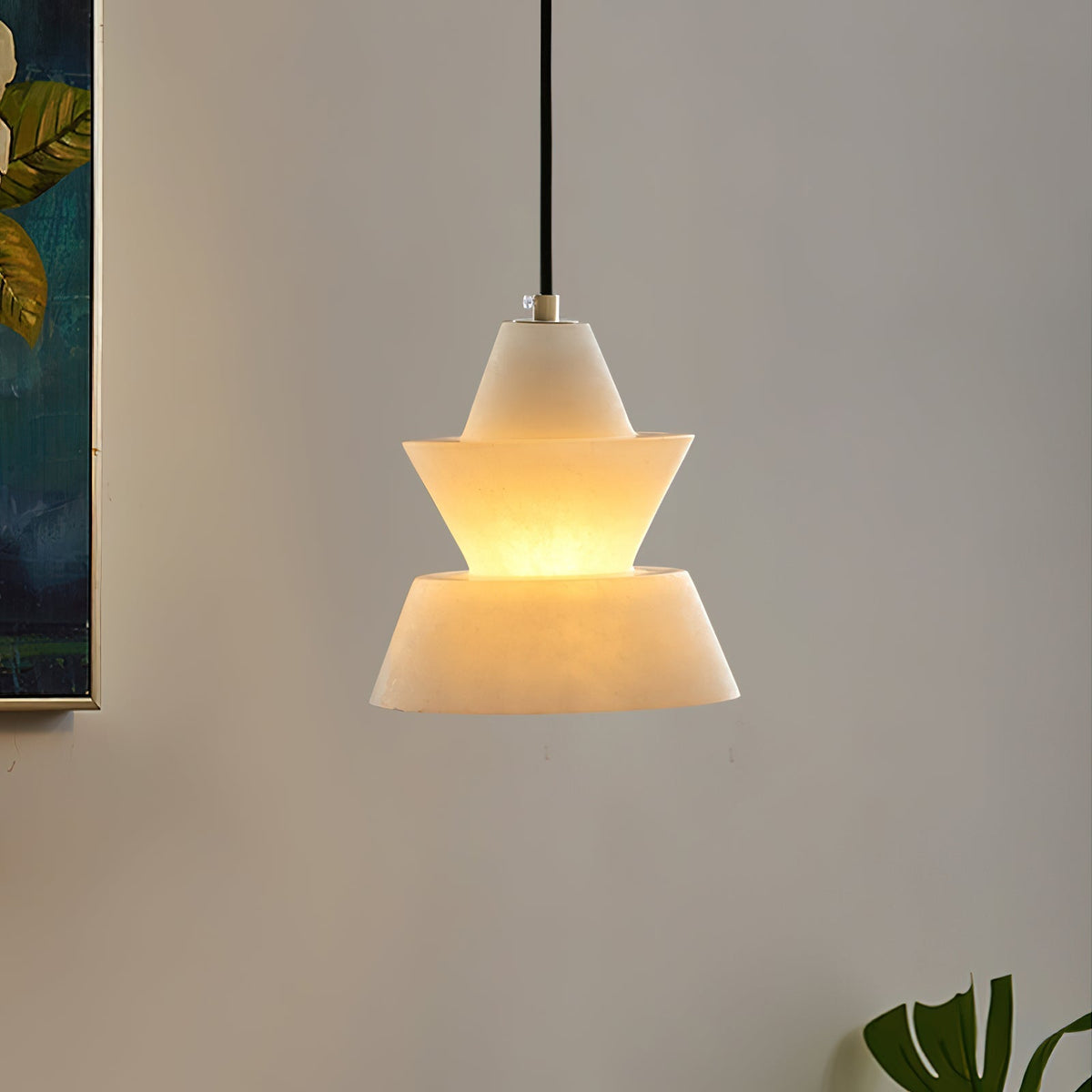 Evo hanglamp in albast