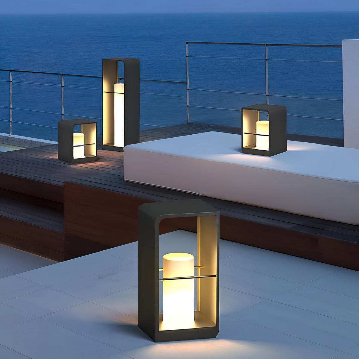 Cian moderne buitenwandlamp