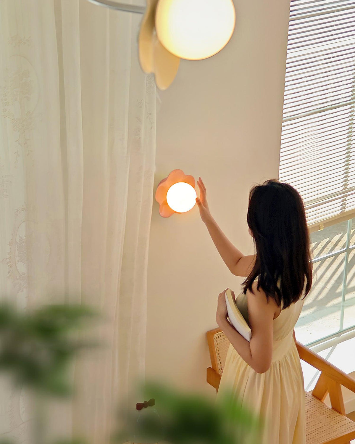 Arcore hars Speelse wandlamp