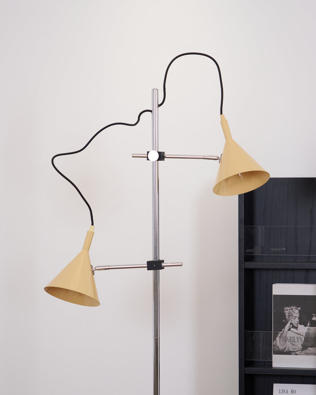 Laiton vloerlamp