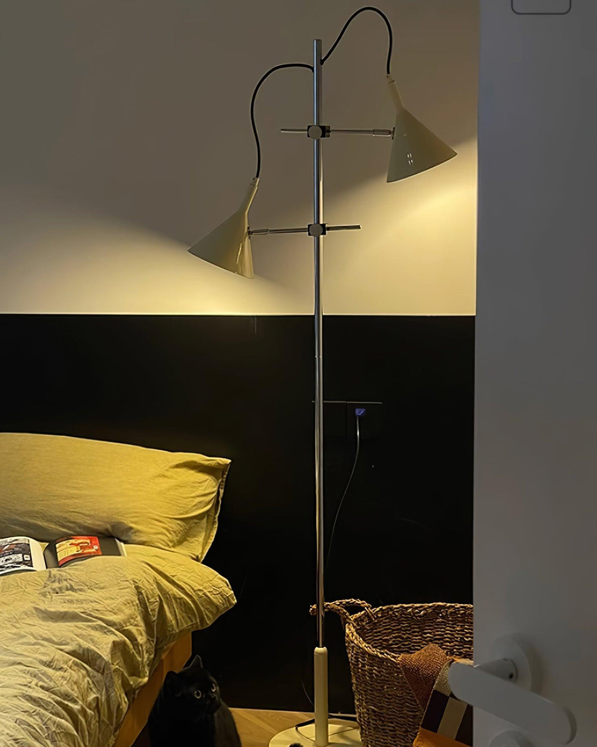 Laiton vloerlamp